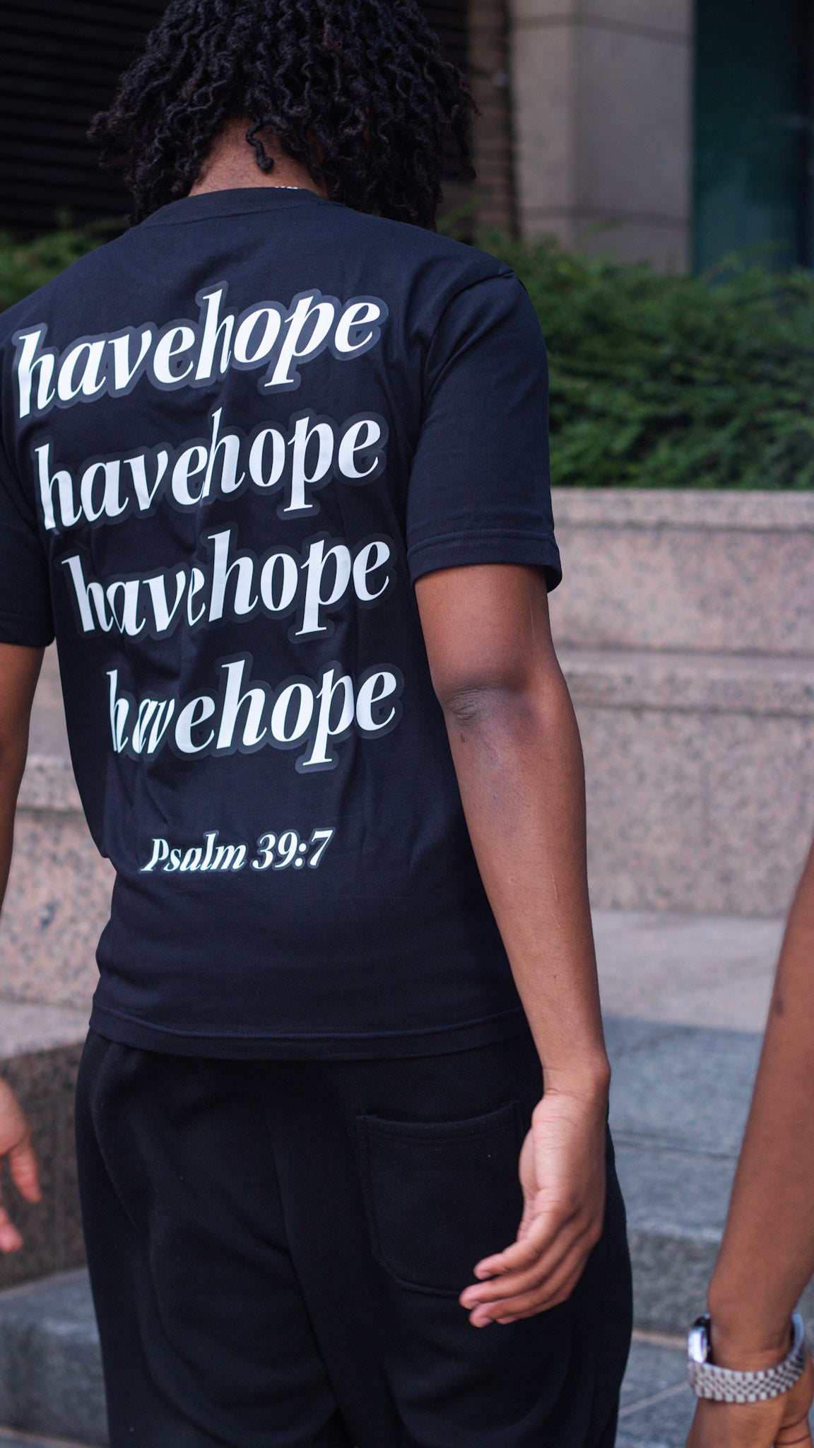 HAVEHOPE ESSENTIAL T-SHIRT (BLACK)