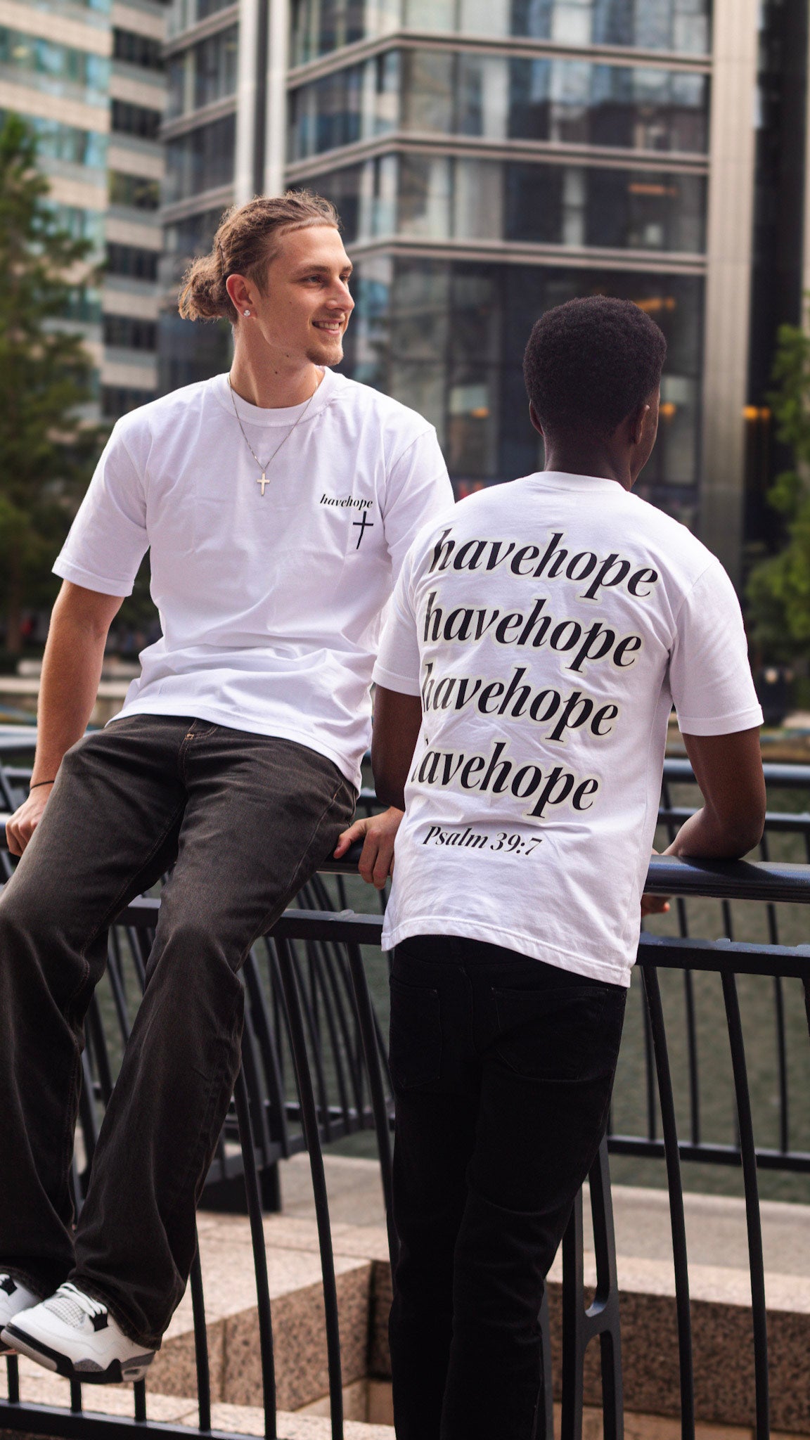 HAVE HOPE ESSENTIAL T-SHIRT (WHITE)