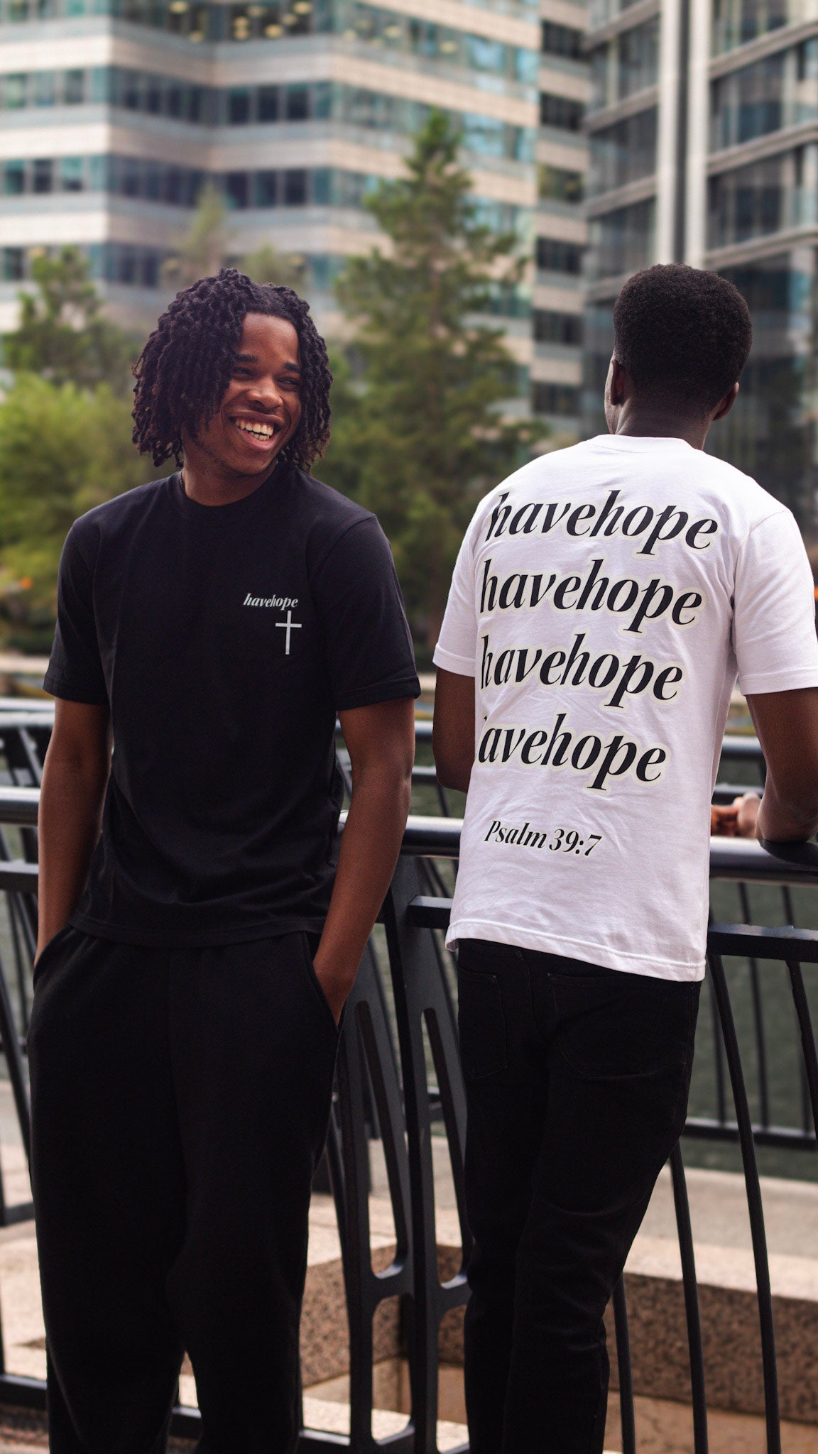 HAVEHOPE ESSENTIAL T-SHIRT (BLACK)